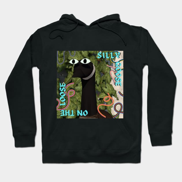 SILLY GOOSE ON THE LOOSE Hoodie by Ivy League